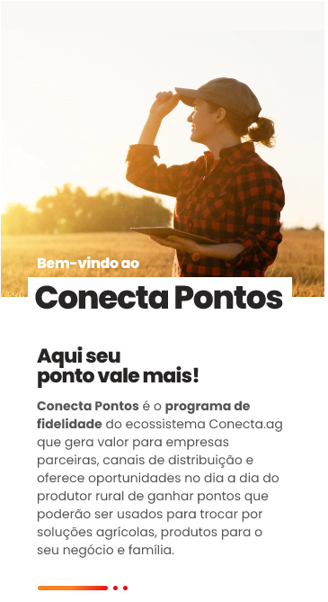 programa fidelidade com pontos e recompensas para agricultores